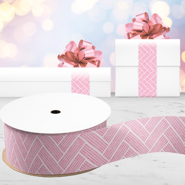 Ripple Herringbone in Rosa Ripsband (Von Creator hochgeladen)