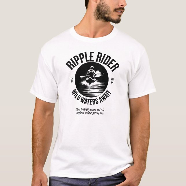 Ripple Rider Wild Waters warten T-Shirt (Vorderseite)