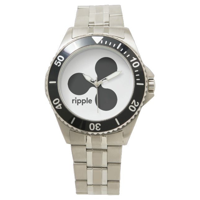 Ripple Watch Chrom Armbanduhr (Vorderseite)