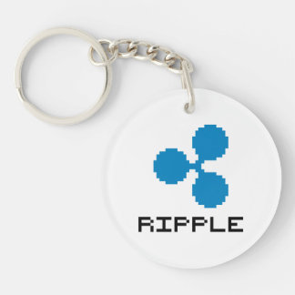 Ripple XRP 8-Bit Logo | Schlüsselanhänger