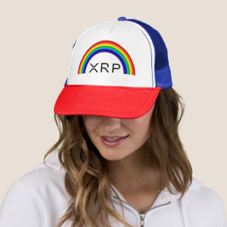 Ripple XRP-Baseballkappe Truckerkappe