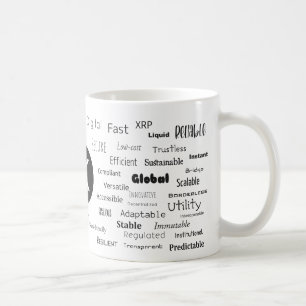 Ripple XRP Crypto-Tasse Kaffeetasse