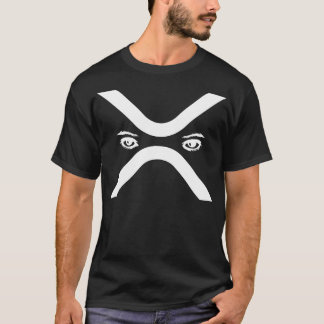 Ripple XRP mit Augen Tshirt