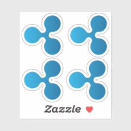 Ripple XRP-Sticker Aufkleber