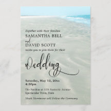 Rippled Sand Aqua Water Foto Modernes Beach Weddin