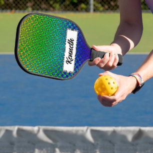 Rippled Schachbretts von Kenneth Yoncich Pickleball Schläger