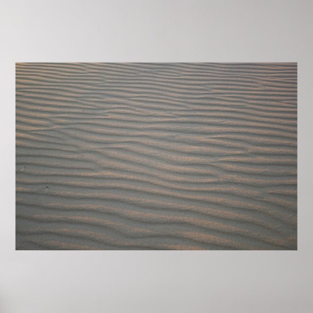 Ripples at Silver Lake Dunes, Michigan Poster (Vorne)