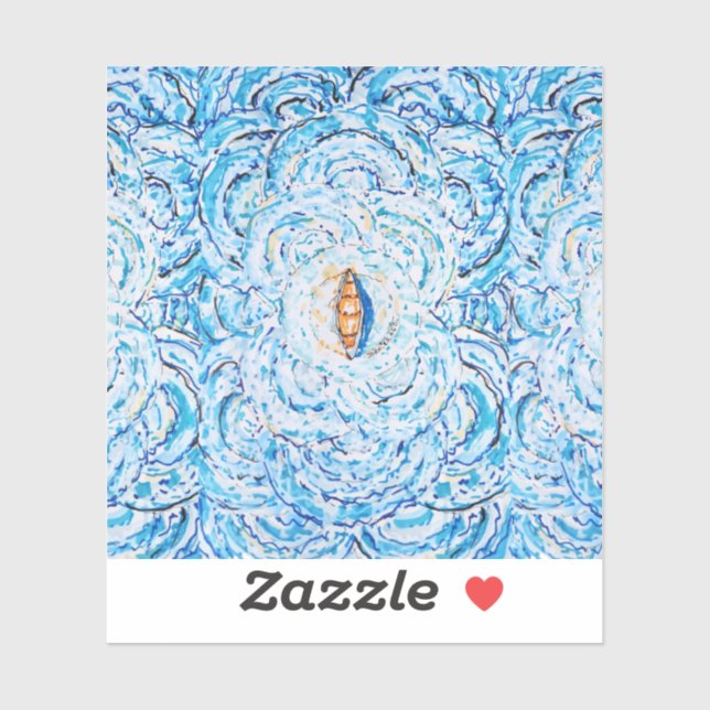 Ripples Aufkleber (Blatt)