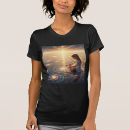 Ripples of Creation – Inner Child of Cosmic Light T-Shirt