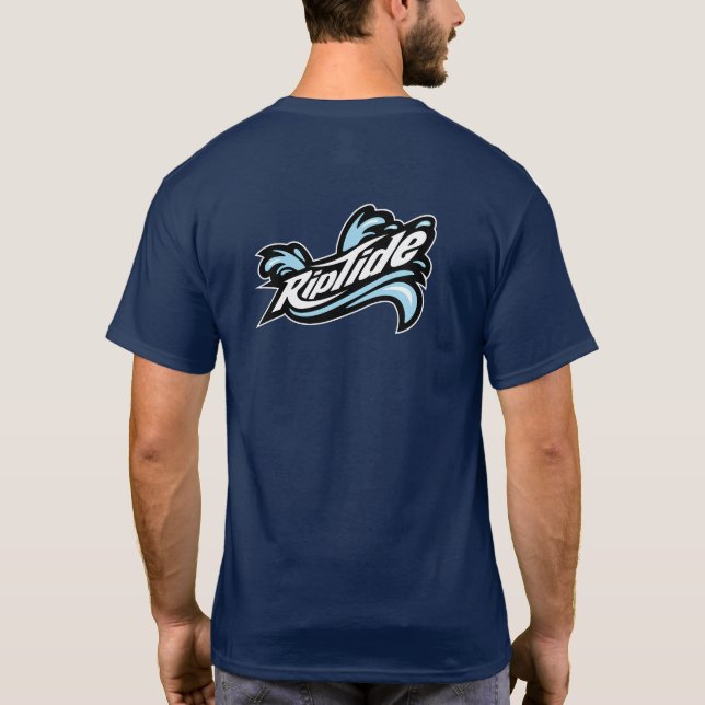 Riptide Retro T - Shirt (Rückseite)