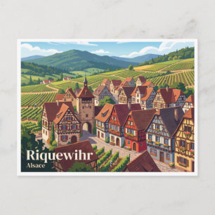 Riquewihr Frankreich Postkarte
