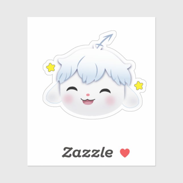 Riri Happy Cute Aufkleber (Blatt)