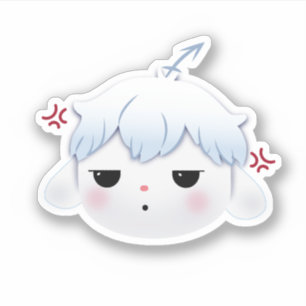 Riri Wütend Cute Sticker