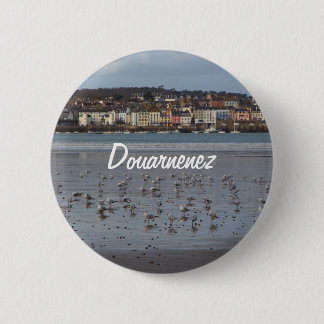 Ris Beach in Douarnenez Button