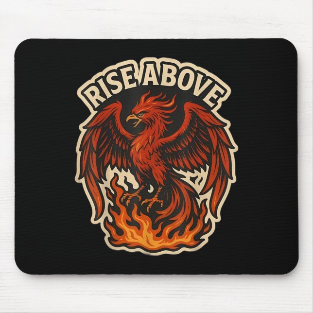 Rise Above Pcute Ss Cute Ssnix Rising From Ashes F Mousepad (Vorne)