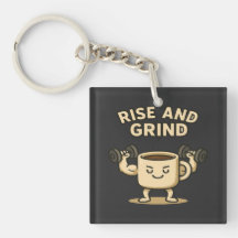 Rise and Grind Coffee Mug- Funny Gym Motivation