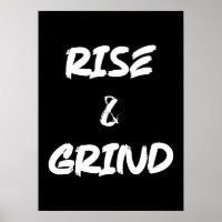 Rise and Grind - Gym, Hustle, Erfolg