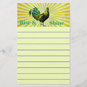 Rise and Shine Stationery Briefpapier