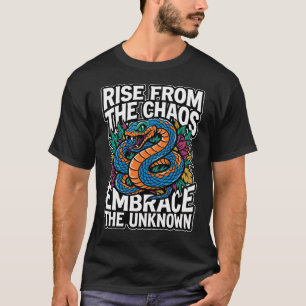 Rise From Chaos Snake T-Shirt – Schlange des Wachs
