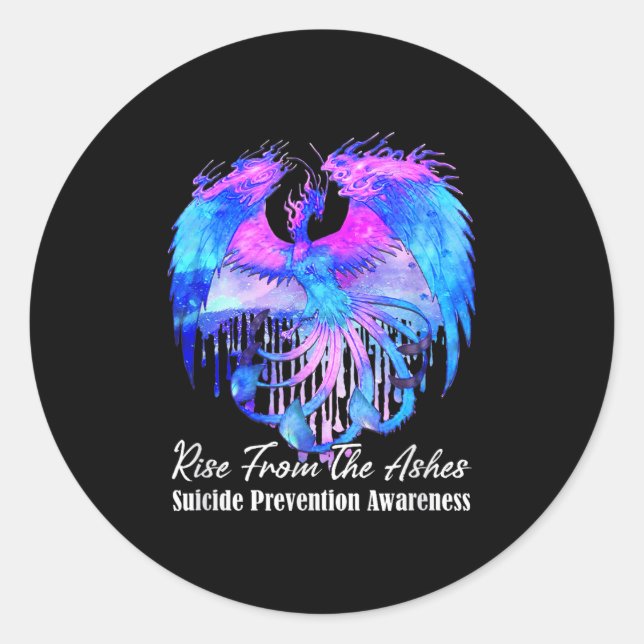 Rise From -pcute Ss Cute Ssnix - The Ashes  Runder Aufkleber (Vorderseite)
