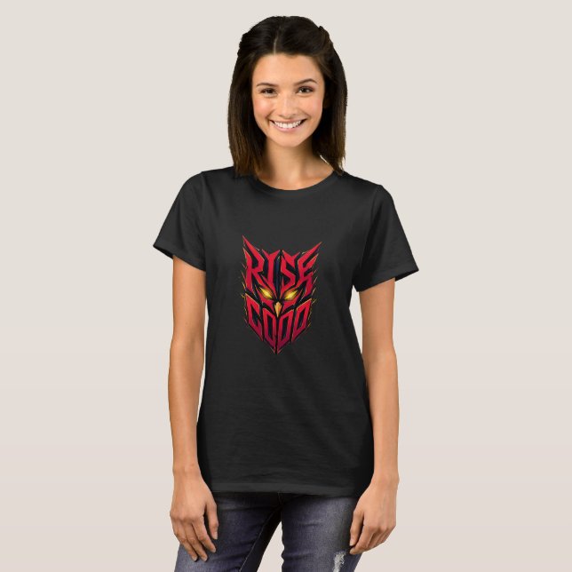 Rise God Owl Mask T-Shirt (Vorne ganz)