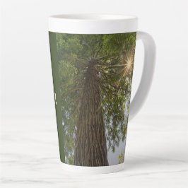 RISE Inspirationelles Foto eines Sequoia Trees Milchtasse