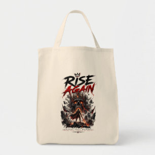 RISE Inspirierende Motivation Stärke Krieger Tragetasche