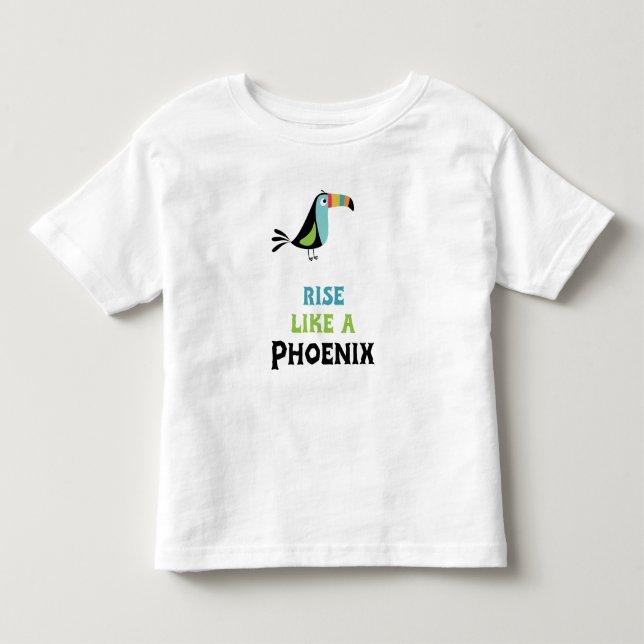 Rise like a Phoenix Kleinkind T-shirt (Vorderseite)