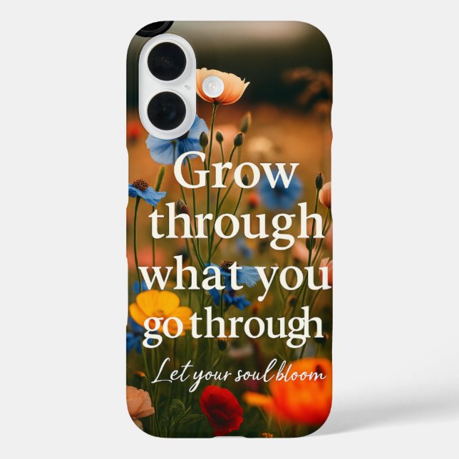 "Rise & Shine" Motivational Quote iPhone Cover  (Rückseite)