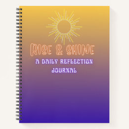 Rise & Shine Notizbuch