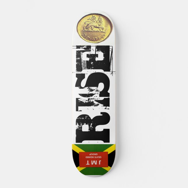 RISE Skateboard (Vorderseite)