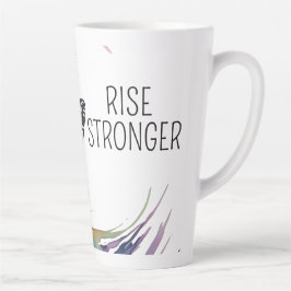 Rise Stronger Themed Milchtasse