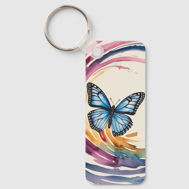 Rise Stronger Themed Schlüsselanhänger (Vorderseite)