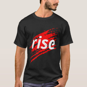 Rise Tiger Claw Grafik T-Shirt – Kühn Wilde Straße