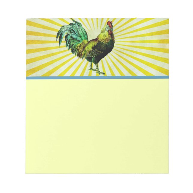Rise und Shine Notepad Notizblock (Vorderseite)