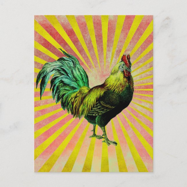Rise und Shine Postkarte (Vorderseite)