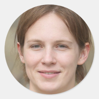 Rise und Shine Runder Aufkleber