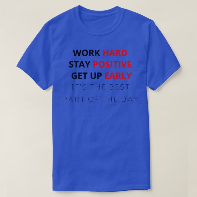 Rise und Shine T-Shirt (Design vorne)