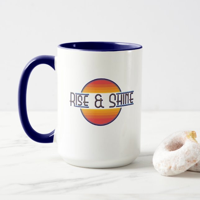 Rise und Shine Tasse (Mit Donut)