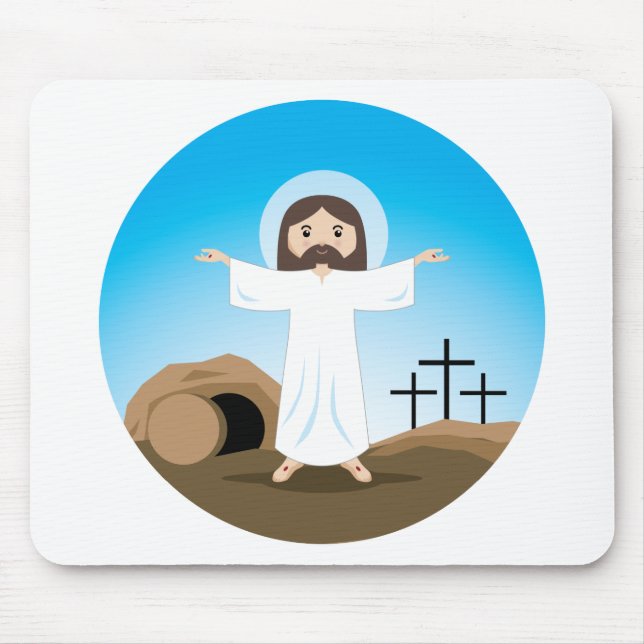 Risen Christ Mousepad (Vorne)
