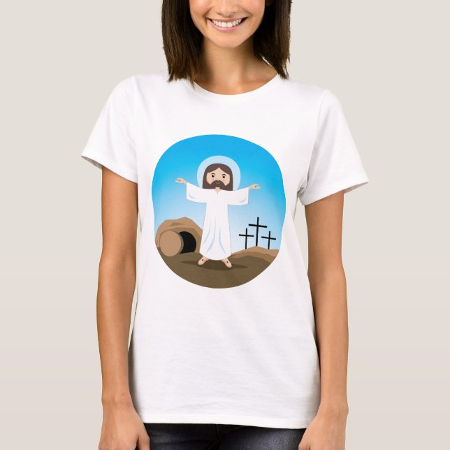 Risen Christ T-Shirt (Vorderseite)