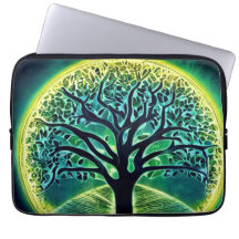 Risen Tree of Life Laptop Case
