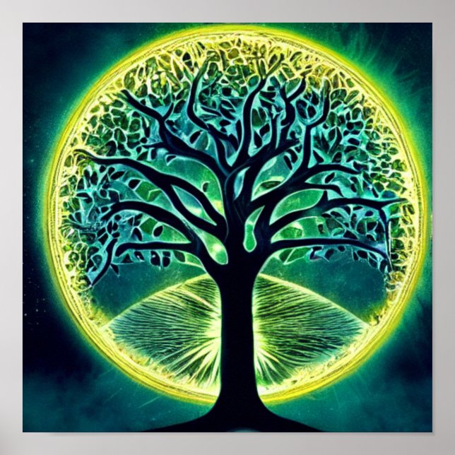 Risen Tree of Life Poster (Vorne)