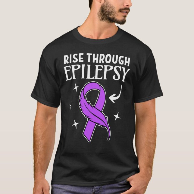 Rish Through Epilepsy T-Shirt (Vorderseite)