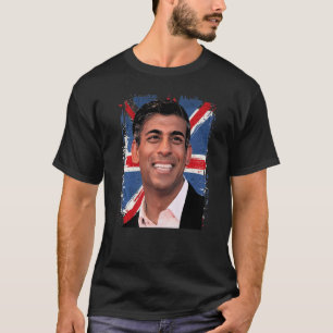 Rishi Sunak indischer Premierminister des Vereinig T-Shirt