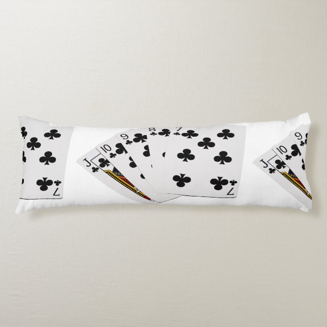 Risiko, Glück, Stil, Mode, Spiel, Western, ca Seitenschläferkissen (Vorderseite)