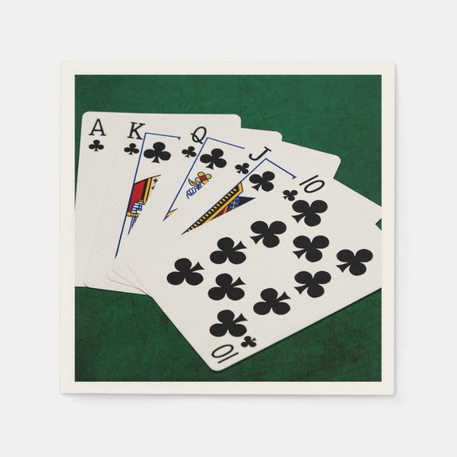 Risiko, Glück, Stil, Mode, Spiel, Western, ca Serviette (Vorderseite)