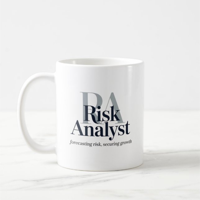 Risikoanalyst - Prognostizierendes Risiko, Sicheru Kaffeetasse (Links)