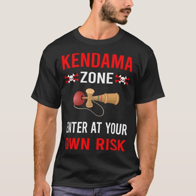 Risikogebiet Kendama T-Shirt (Vorderseite)