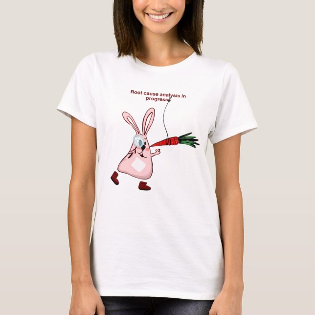 Risikomanager im Einsatz  T-Shirt (Vorderseite)